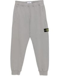 Stone Island - Logo-Patch Track Pants - Lyst