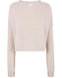 Kujten - Nova Cashmere Cropped Sweater - Lyst