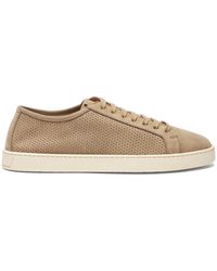 SCAROSSO - Camillo Leather Sneakers - Lyst