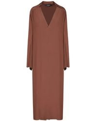 FEDERICA TOSI - V-Neck Kaftan Dress - Lyst