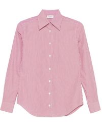 Mazzarelli - Gea Striped Button-Down Shirt - Lyst