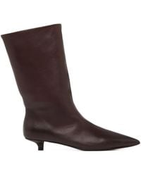 Marsèll - Botas con kitten heel y puntera en punta - Lyst
