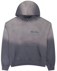THIRTEENTH STUDIO - Logo-Embroidered Ombré-Effect Hoodie - Lyst