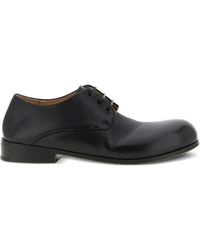 Marsèll - Rounded Toe Derby Shoes - Lyst
