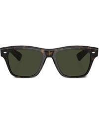 Oliver Peoples - Oliver Sixties Square-Frame Sunglasses - Lyst
