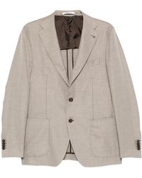 Tagliatore - Button-Fastening Blazer - Lyst