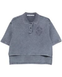 Alexander Wang - High-Low Polo Top - Lyst