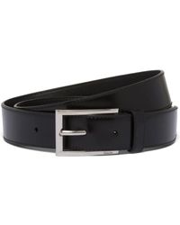 Prada - Ceinture En Cuir À Boucle - Lyst