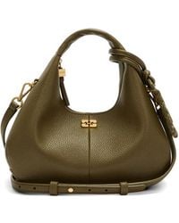 Ganni - Tote Bag Pebbled - Lyst