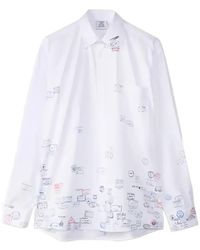 Vetements - Camicia Con Stampa Grafica - Lyst