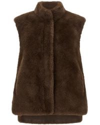 Lou Andrea - Chaleco De Pelo Artificial - Lyst