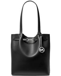 Michael Kors - Large Carson Leather Tote Bag - Lyst