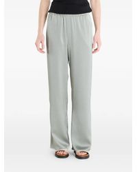 Calvin Klein - Broek Met Elastische Tailleband - Lyst