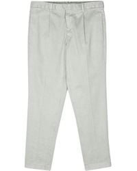 Dell'Oglio - Pleated Tapered-Leg Trousers - Lyst