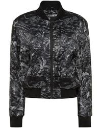 Philipp Plein - Jungle-Print Bomber Jacket - Lyst