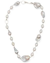 Jil Sander - Grainy Baroque-Pearl Necklace - Lyst