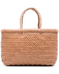 Dragon Diffusion - Flat Gora Leather Tote Bag - Lyst