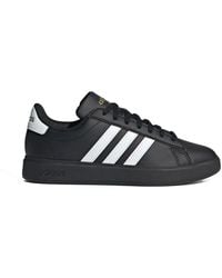 adidas - Grand Court 2.0 Striped Sneakers - Lyst