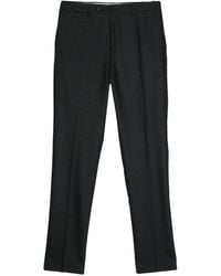 Canali - Pressed-Crease Tailored Trousers - Lyst