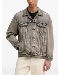 Levi's - Faded-Effect Denim Jacket - Lyst