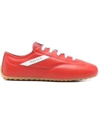 McQueen - Boxe Logo-Detail Sneakers - Lyst