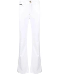 Philipp Plein - High-Waisted Flared Jeans - Lyst