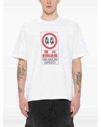 44 Label Group - Jersey Graphic-Print T-Shirt - Lyst