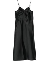 Calvin Klein - Fia Panelled Spaghetti-Strap Midi Dress - Lyst