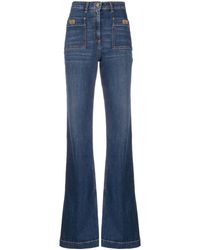 Elisabetta Franchi Flare and bell bottom jeans for Women | Online Sale up  to 23% off | Lyst