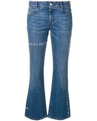 Stella McCartney - 'All Together Now' Flared Jeans - Lyst