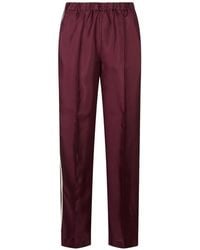 F.R.S For Restless Sleepers - Pontos Piped Silk Trousers - Lyst