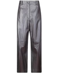 P.A.R.O.S.H. - Leren Broek - Lyst