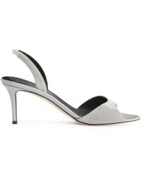 Giuseppe Zanotti - Lilibeth 70Mm Leather Sandals - Lyst