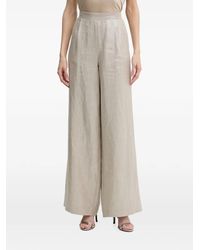 Joseph Ribkoff - Metallic-Effect Palazzo Pants - Lyst