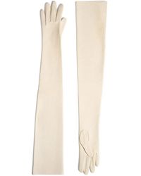 KHAITE - Remo Long Leather Gloves - Lyst
