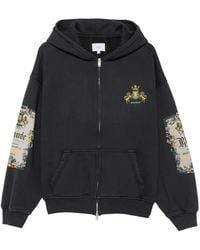 Rhude - Graphic-Print Zip-Up Hoodie - Lyst