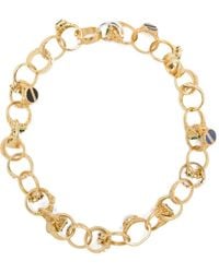MEDEA - Edwardian Ring-Chain Necklace - Lyst