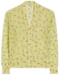 Jil Sander - Katoenen Vest Met Print - Lyst