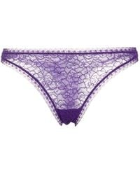 Eres - Reflet Stretch-lace Thong - Lyst