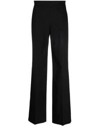 Twinset - High-Waisted Straight-Leg Trousers - Lyst