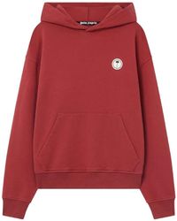 Palm Angels - Hoodie À Palmiers Brodés - Lyst