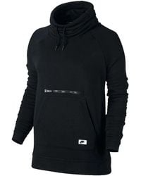 Nike - Funnel Neck Sweatshirt - Lyst
