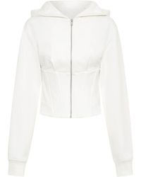 Dion Lee - Layered Corset-style Hoodie - Lyst