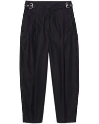 3.1 Phillip Lim - Buckled Tapered Trousers - Lyst