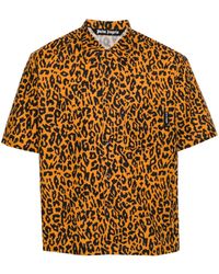 Palm Angels - Camisa con estampado de leopardo - Lyst