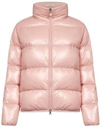 Moncler - Abbadia Gewatteerd Jack Met Hoge Hals - Lyst