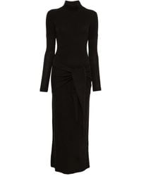 FEDERICA TOSI - Roll-Neck Maxi Dress - Lyst