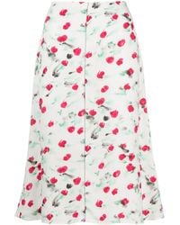 Marni - Midi Skirt - Lyst
