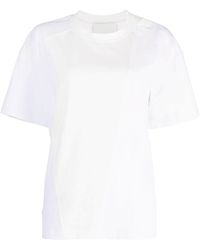 3.1 Phillip Lim - Deconstructed-design Cotton T-shirt - Lyst