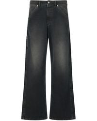 Marni - Jean Délavé À Patch Drapeau - Lyst